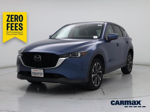 Blue 2022 Mazda CX-5 2.5 S Premium Package