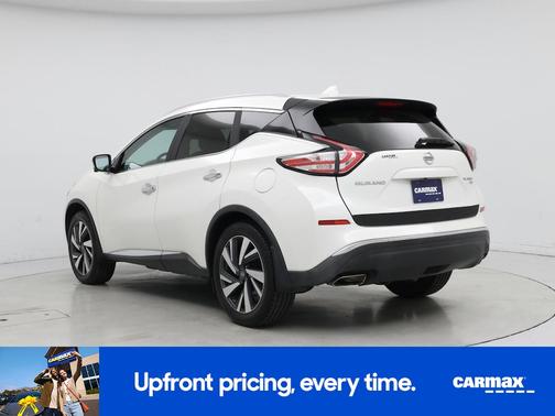 White 2017 Nissan Murano Platinum