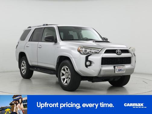 Silver 2015 Toyota 4Runner Trail