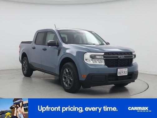 Blue 2022 Ford Maverick XLT