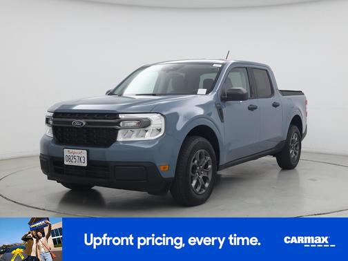 Blue 2022 Ford Maverick XLT