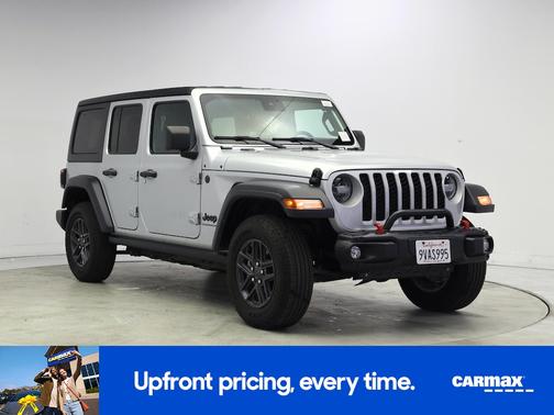 Silver 2024 Jeep Wrangler Sport S