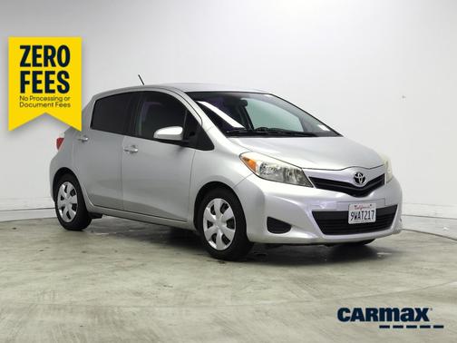 Silver 2014 Toyota Yaris LE
