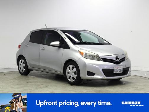 Silver 2014 Toyota Yaris LE