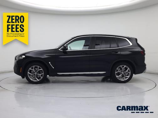 Black 2023 BMW X3 XDrive30i