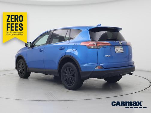 Blue 2017 Toyota RAV4 LE
