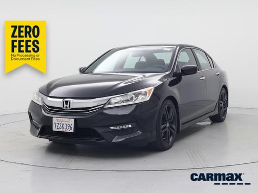 Black 2017 Honda Accord Sport
