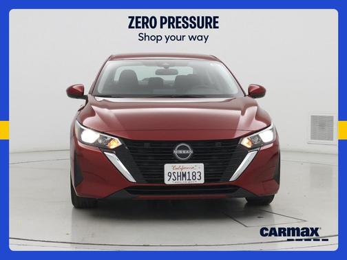 Red 2025 Nissan Sentra SV