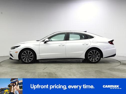 White 2022 Hyundai SONATA Limited