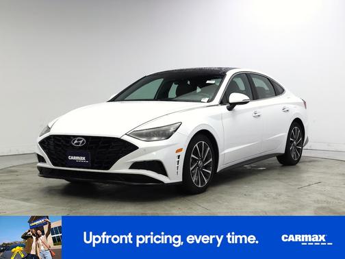 White 2022 Hyundai SONATA Limited