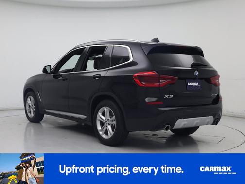 Black 2020 BMW X3 XDrive30i