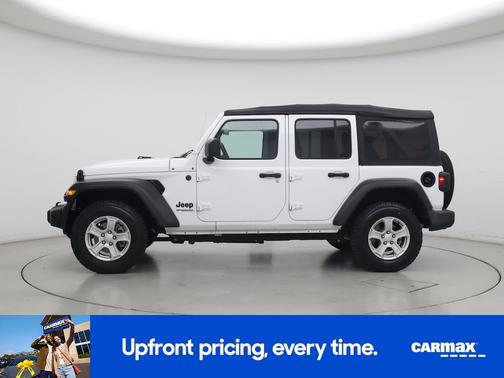 White 2022 Jeep Wrangler Unlimited Sport S