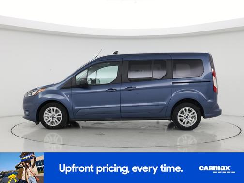 Blue 2022 Ford Transit Connect XLT