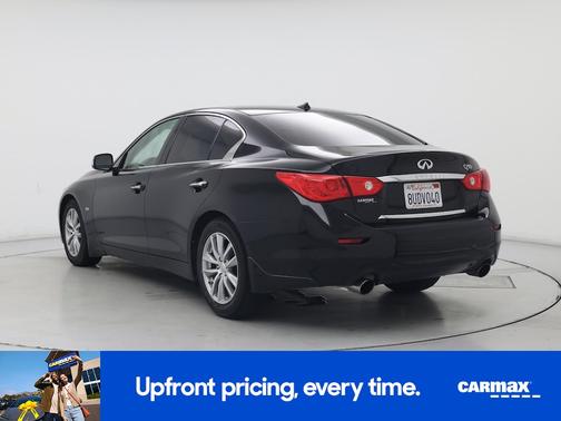Black 2017 INFINITI Q50 Premium