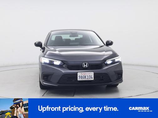 Gray 2022 Honda Civic Sport