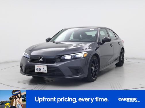 Gray 2022 Honda Civic Sport