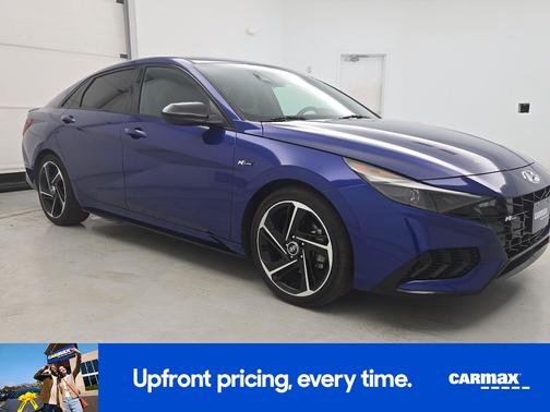 Blue 2023 Hyundai ELANTRA N Line