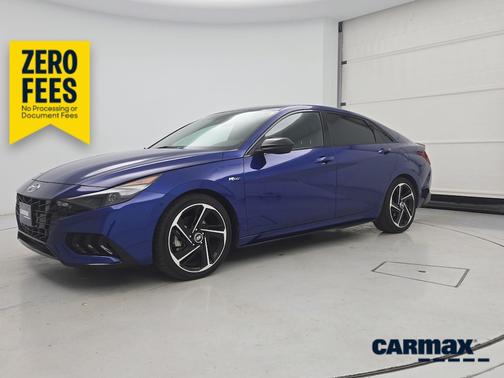 Blue 2023 Hyundai ELANTRA N Line