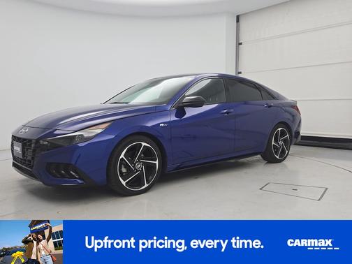 Blue 2023 Hyundai ELANTRA N Line
