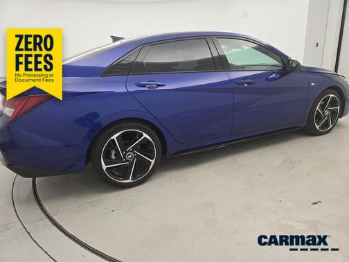 Blue 2023 Hyundai ELANTRA N Line