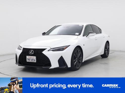 White 2024 Lexus IS 300 F-SPORT Design