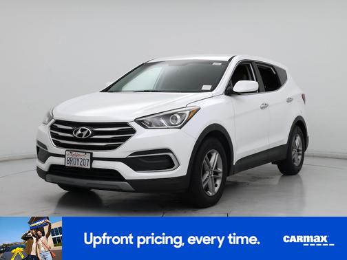 White 2018 Hyundai Santa Fe Sport