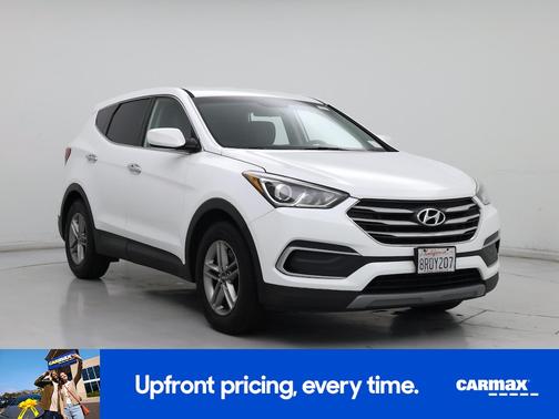 White 2018 Hyundai Santa Fe Sport
