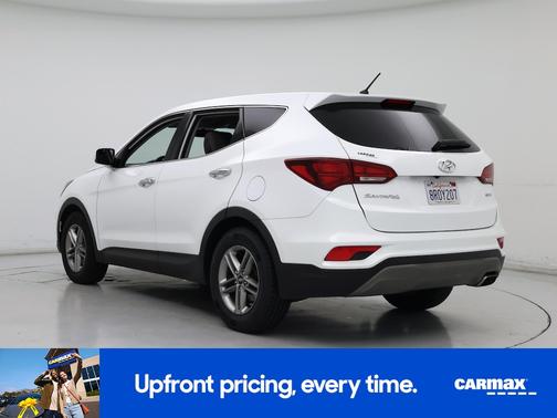 White 2018 Hyundai Santa Fe Sport