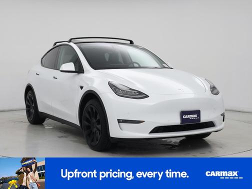 White 2022 Tesla Model Y Long Range
