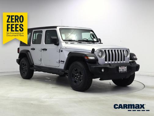 Silver 2022 Jeep Wrangler Unlimited Sport