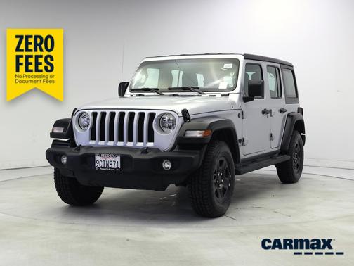 Silver 2022 Jeep Wrangler Unlimited Sport