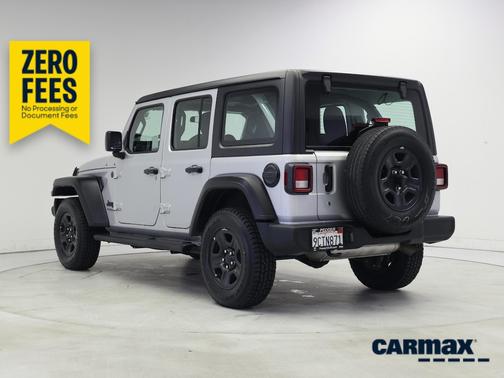 Silver 2022 Jeep Wrangler Unlimited Sport