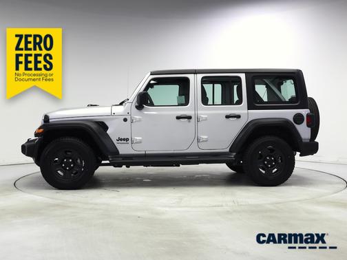 Silver 2022 Jeep Wrangler Unlimited Sport
