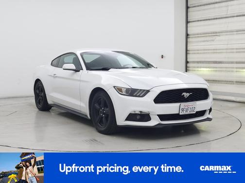 White 2015 Ford Mustang Ecoboost
