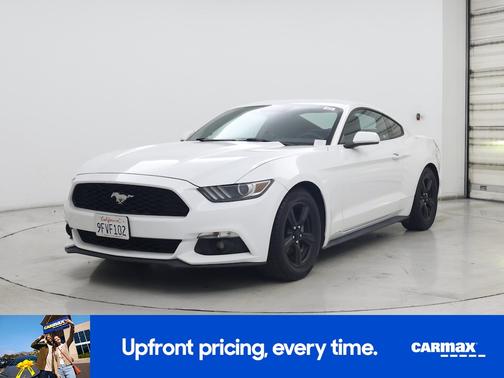 White 2015 Ford Mustang Ecoboost