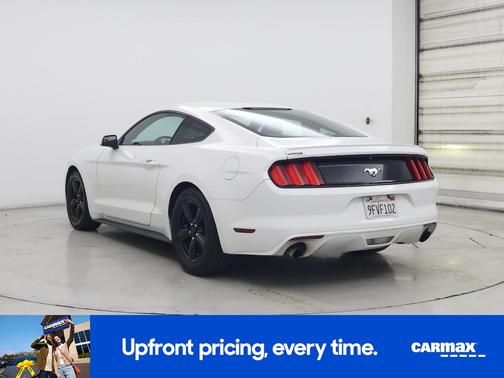 White 2015 Ford Mustang Ecoboost