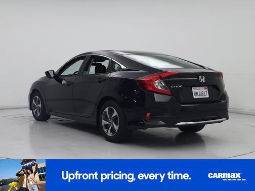 Black 2019 Honda Civic LX