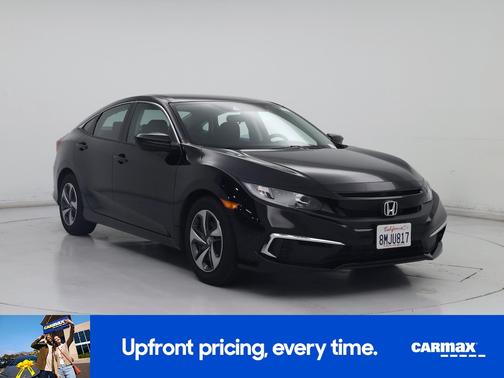 Black 2019 Honda Civic LX