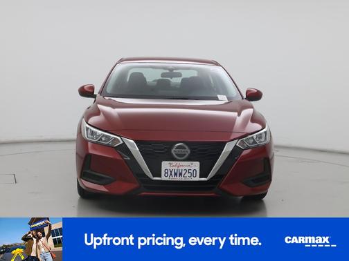 Red 2021 Nissan Sentra SV