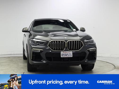 Gray 2021 BMW X6 M50i