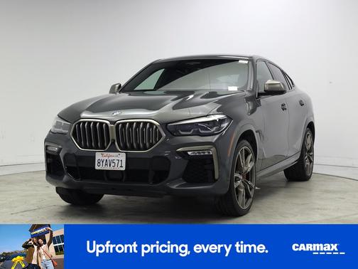 Gray 2021 BMW X6 M50i