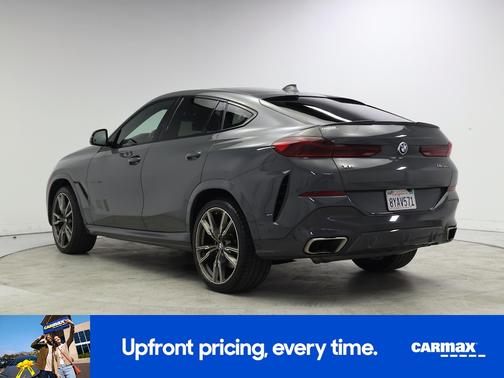 Gray 2021 BMW X6 M50i