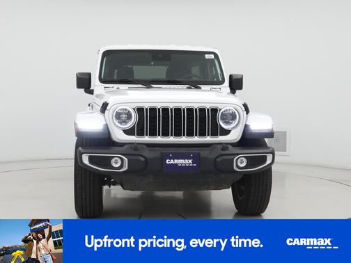 White 2025 Jeep Wrangler Sahara
