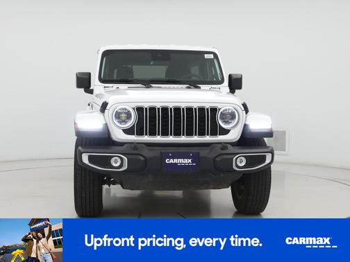 White 2025 Jeep Wrangler Sahara