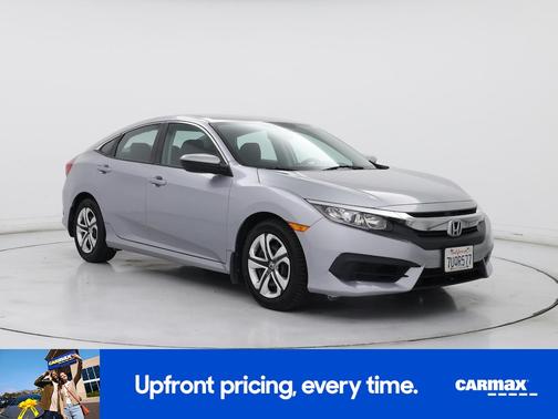 Silver 2016 Honda Civic LX