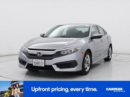 Silver 2016 Honda Civic LX