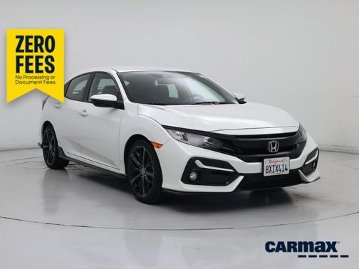 White 2021 Honda Civic Sport