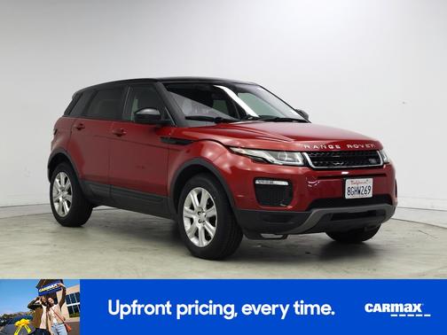Red 2018 Land Rover Range Rover Evoque SE Premium