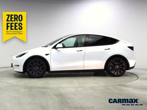 White 2022 Tesla Model Y Performance