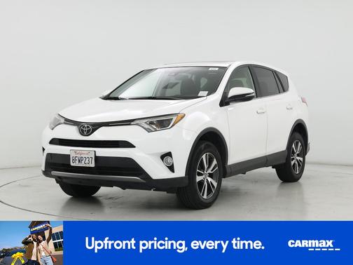 White 2018 Toyota RAV4 XLE